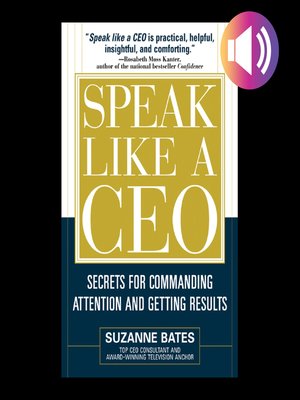 cover image of Speak Like a CEO